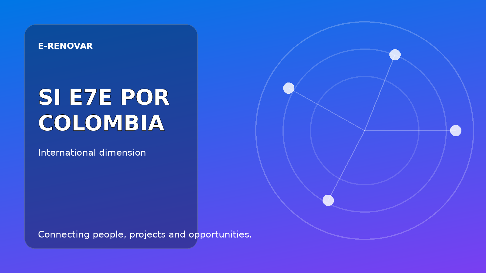 Siete viajeros y más de 60 países: la dimensión internacional de SiE7E POR COLOMBIA
